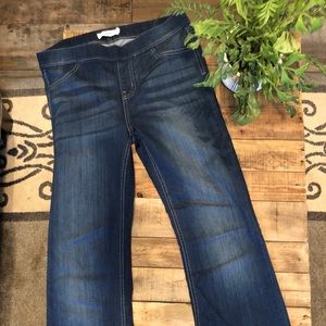 Cello pull on flare leg jeans